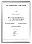 Zwischenaktmusik aus 'Rosamunde'