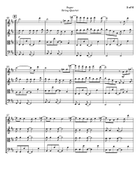 Sugar String Quartet scores gallery preview page 5