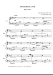 Pachelbel Canon - piano solo