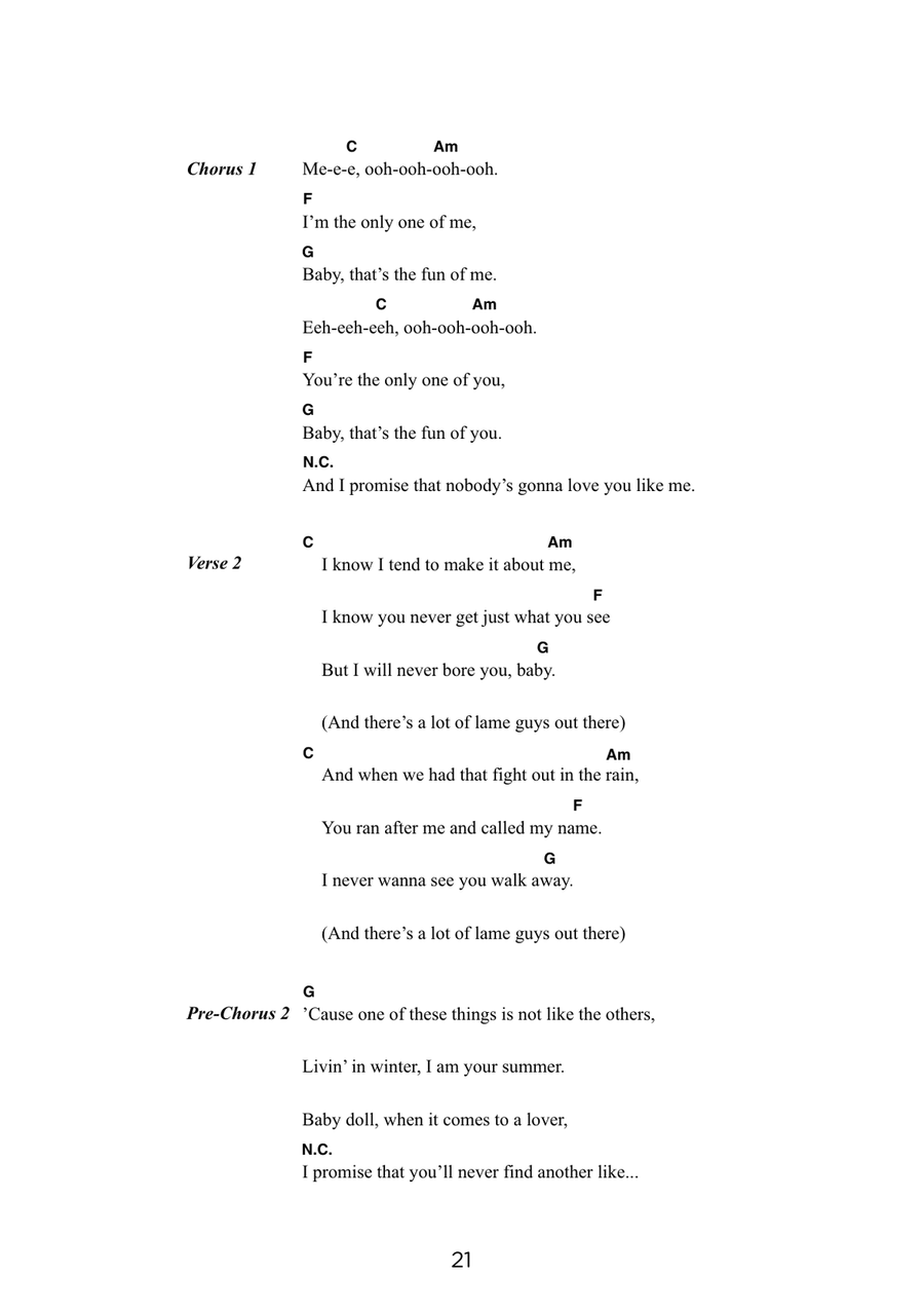 ME! (arr. Elise Ecklund) ME! (arr. Elise Ecklund) Ukulele scores gallery preview page 2