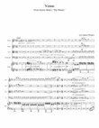 Venus for Piano Quintet from The Planets