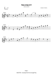 Easy song in D