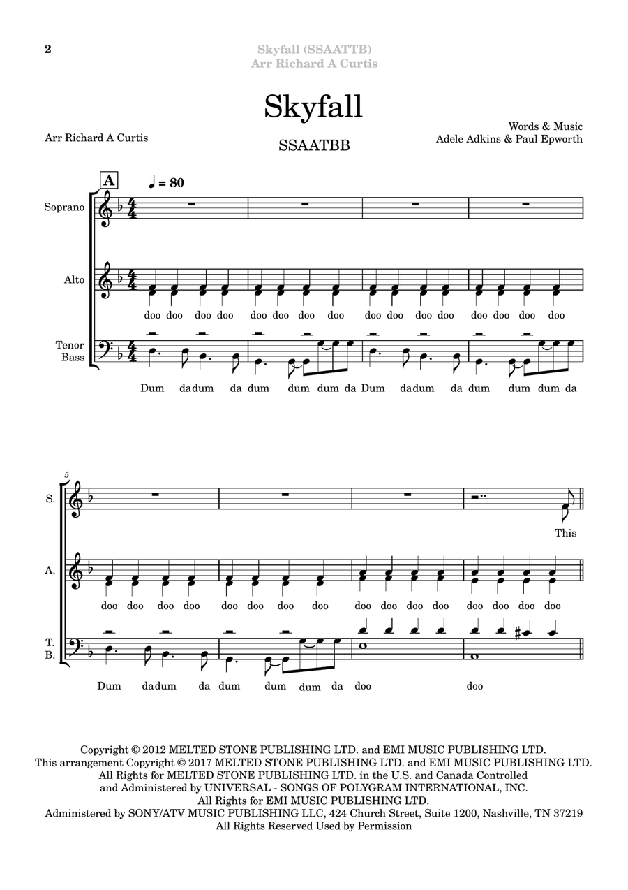 Skyfall Divisi scores gallery preview page 2