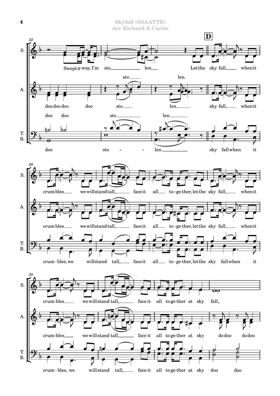 Skyfall Divisi scores gallery preview page 4