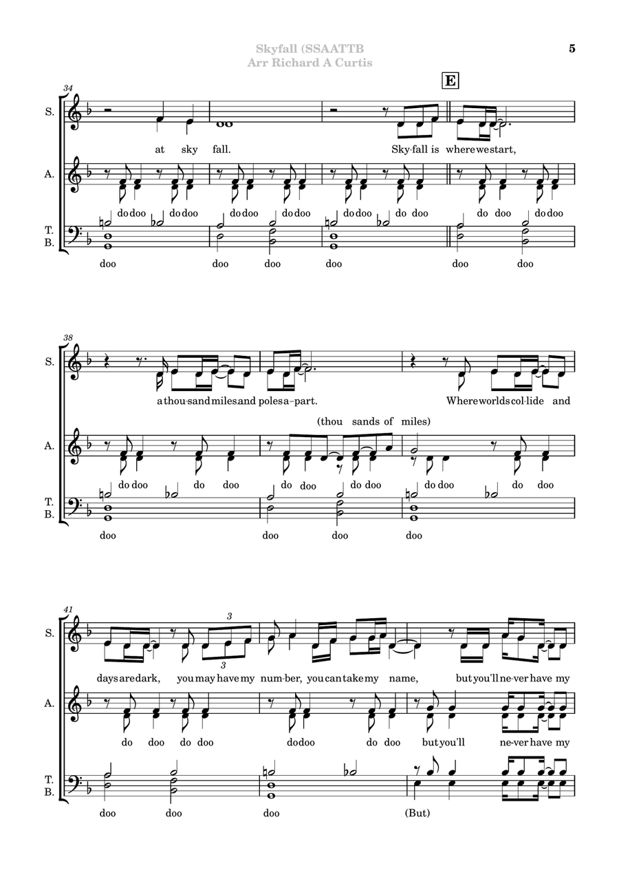 Skyfall Divisi scores gallery preview page 5