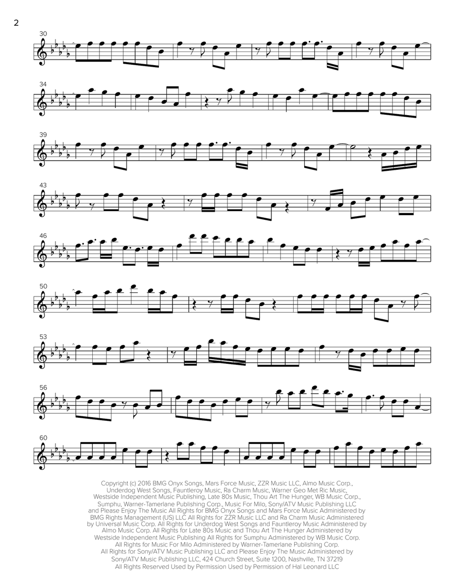 That's What I Like That's What I Like Flute scores gallery preview page 2