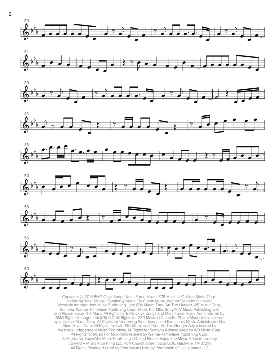 That's What I Like Soprano Saxophone scores gallery preview page 2