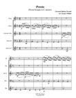 Presto for Woodwind Quintet