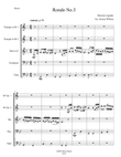 Rondo No.3 for Brass Quintet