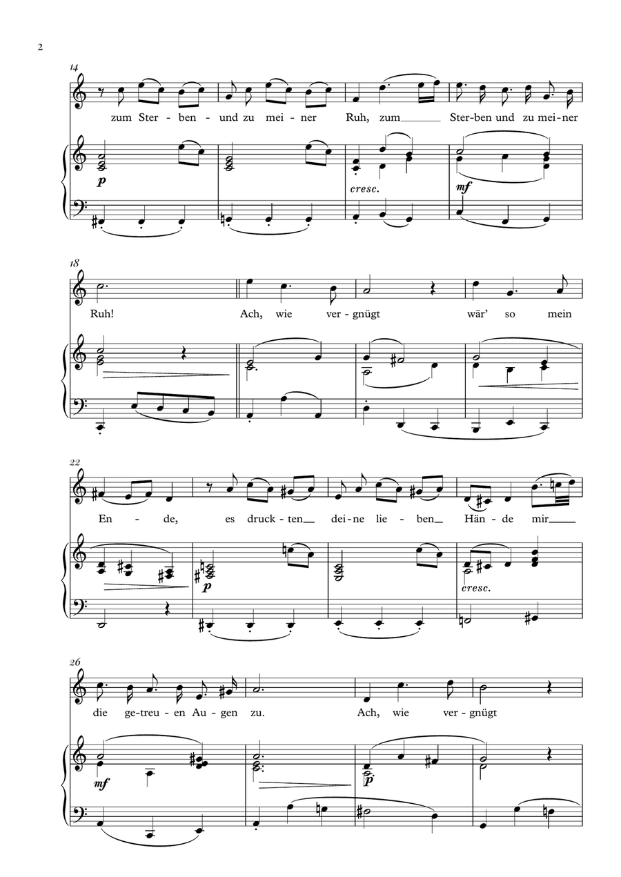 Bist du Bei Mir (C Major) Bist du Bei Mir (C Major) Small Ensemble scores gallery preview page 2