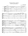 Trumpet Tune and Air for Flute Trio
