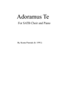 Adoramus Te