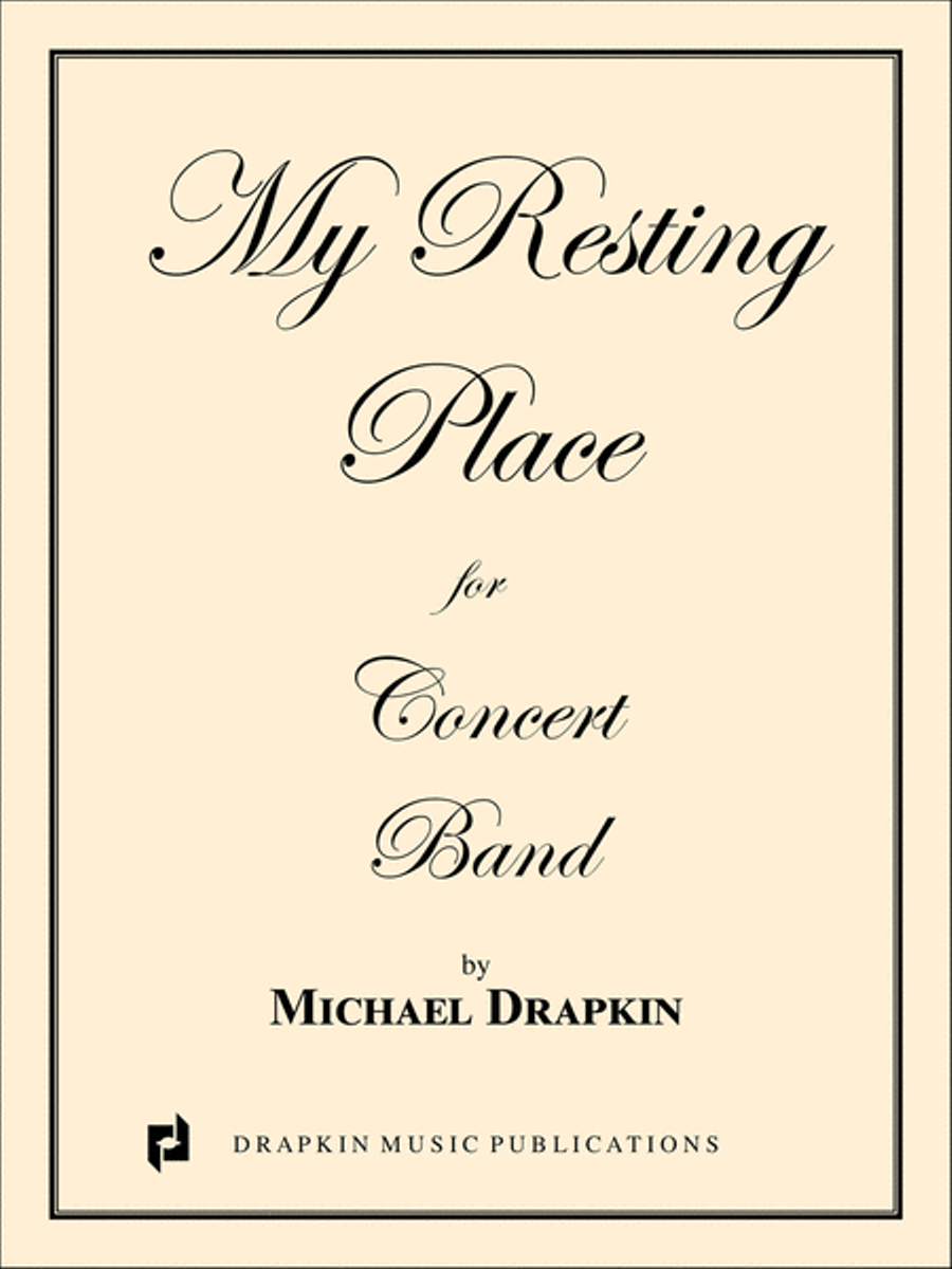 My Resting Place My Resting Place B-Flat Clarinet scores gallery preview page 1
