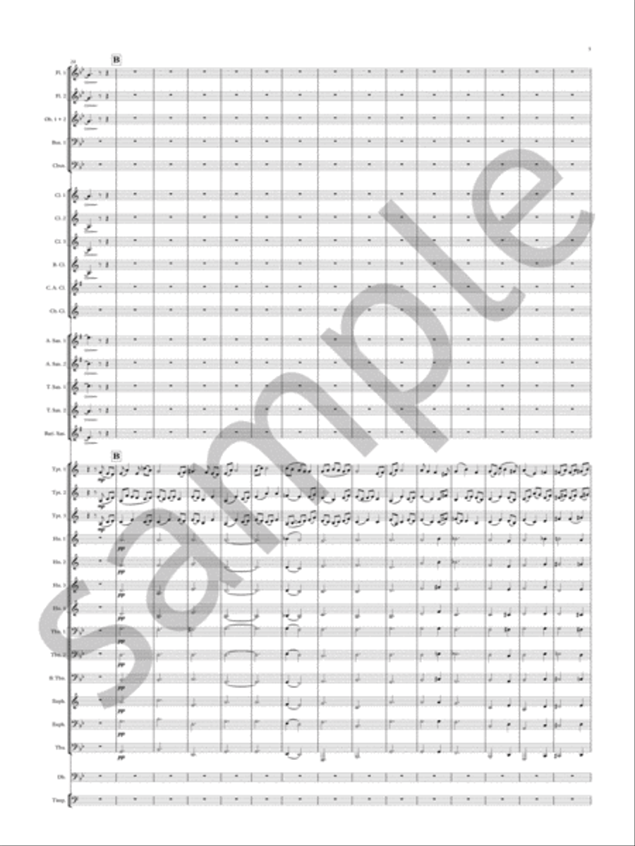 My Resting Place My Resting Place B-Flat Clarinet scores gallery preview page 7