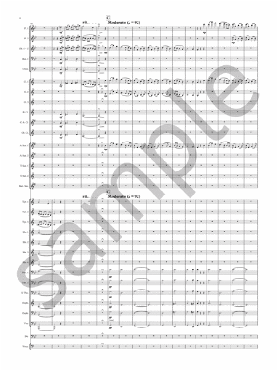 My Resting Place My Resting Place B-Flat Clarinet scores gallery preview page 8