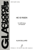 He Is Risen