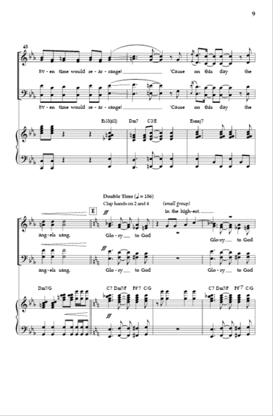 And Suddenly (SATB) And Suddenly (SATB) 4-Part scores gallery preview page 8