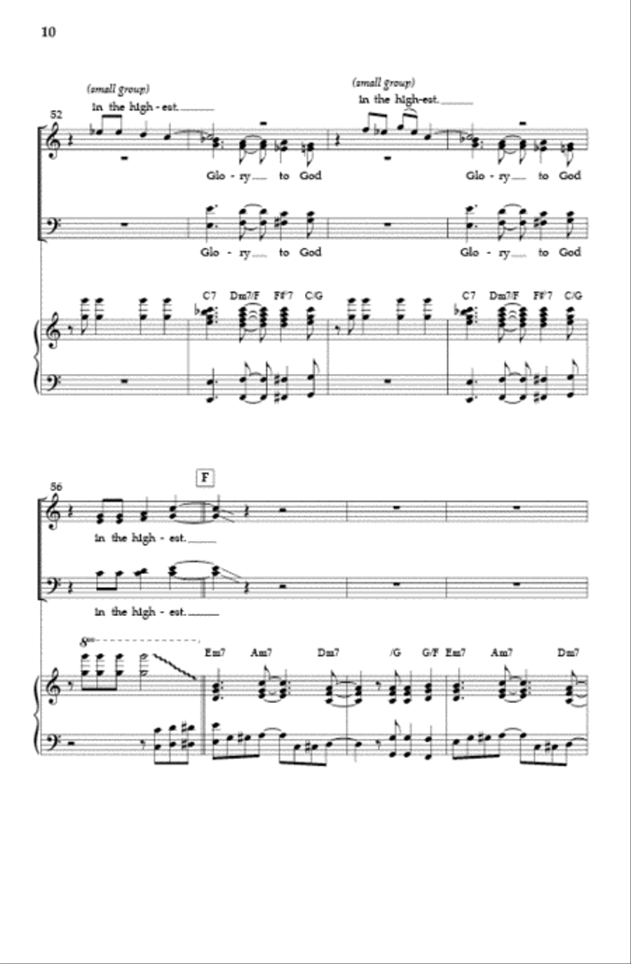 And Suddenly (SATB) And Suddenly (SATB) 4-Part scores gallery preview page 9