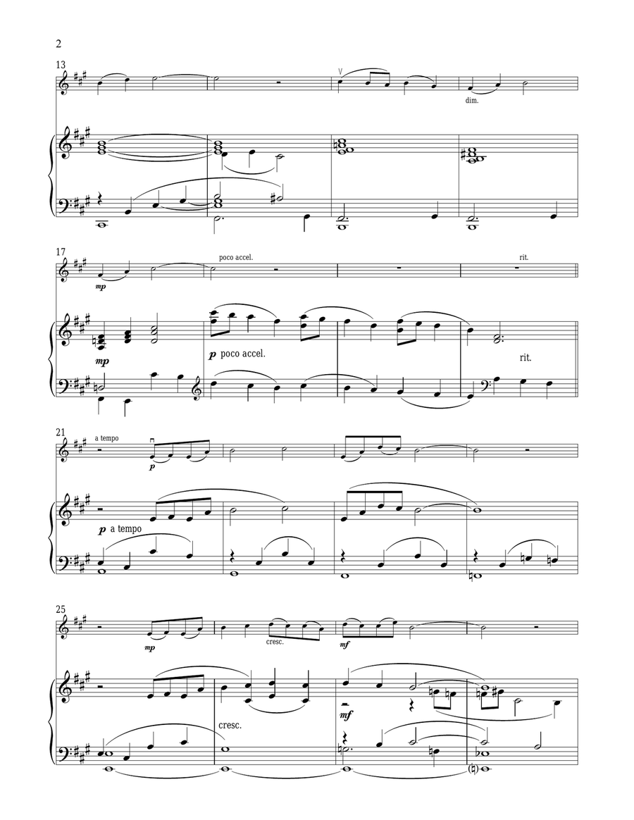 Not While I'm Around (from Sweeney Todd) Violin Solo scores gallery preview page 2