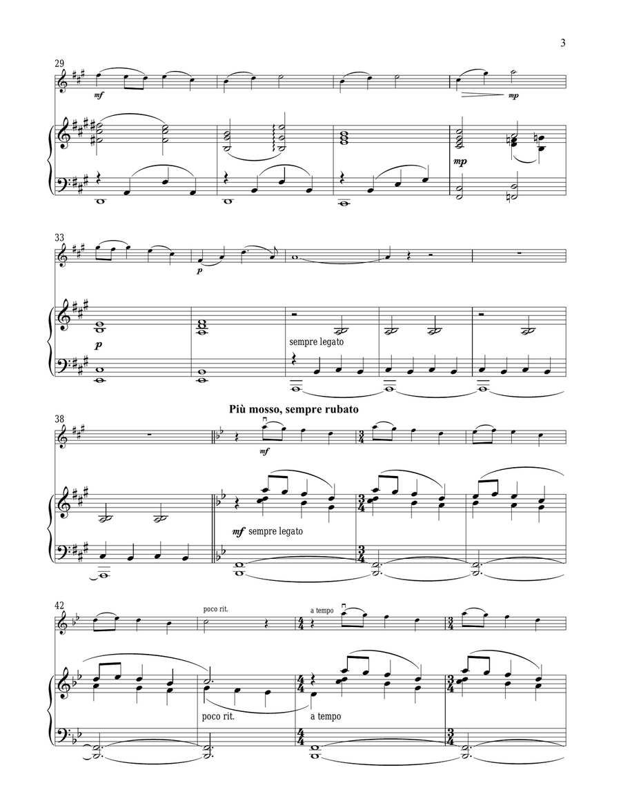 Not While I'm Around (from Sweeney Todd) Violin Solo scores gallery preview page 3