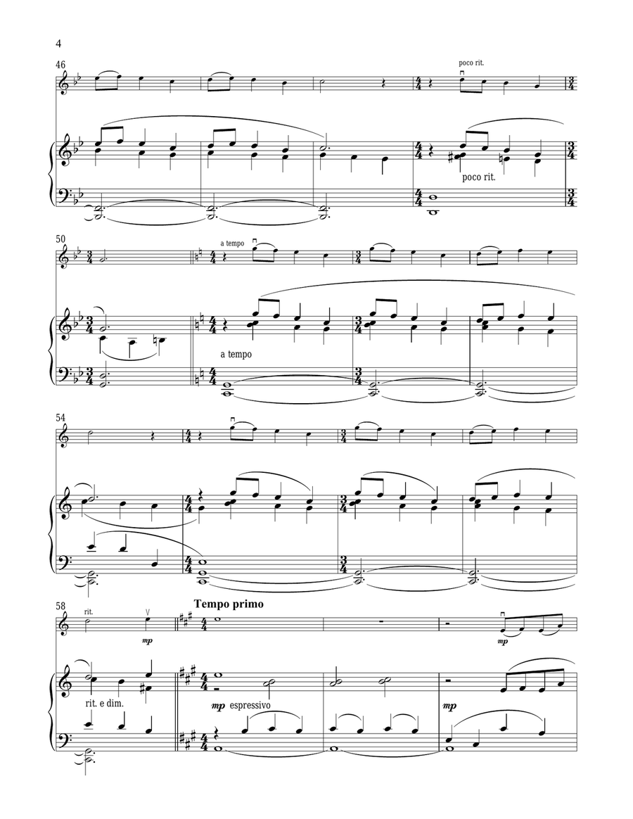 Not While I'm Around (from Sweeney Todd) Violin Solo scores gallery preview page 4