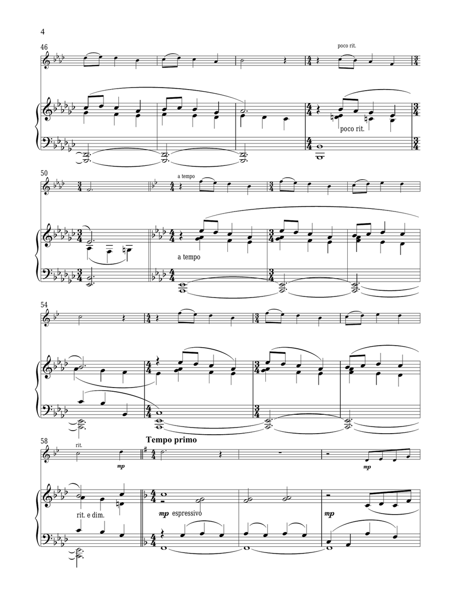 Not While I'm Around (from Sweeney Todd) Trumpet Solo scores gallery preview page 4