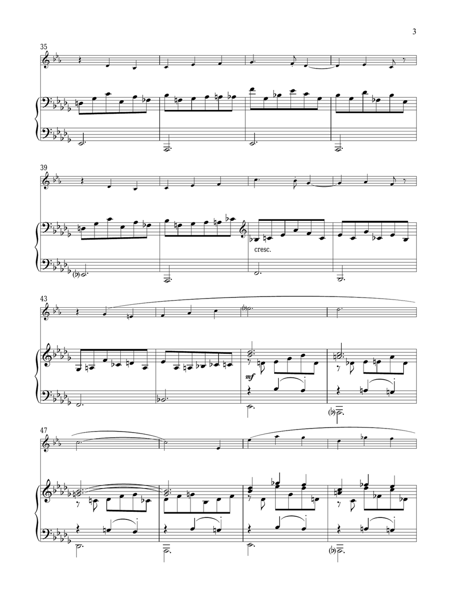 Night Waltz (from A Little Night Music) Trumpet Solo scores gallery preview page 3