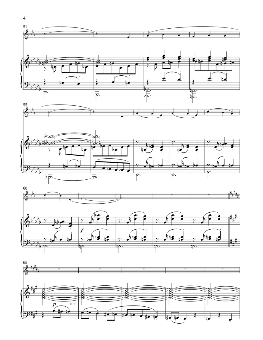 Night Waltz (from A Little Night Music) Trumpet Solo scores gallery preview page 4