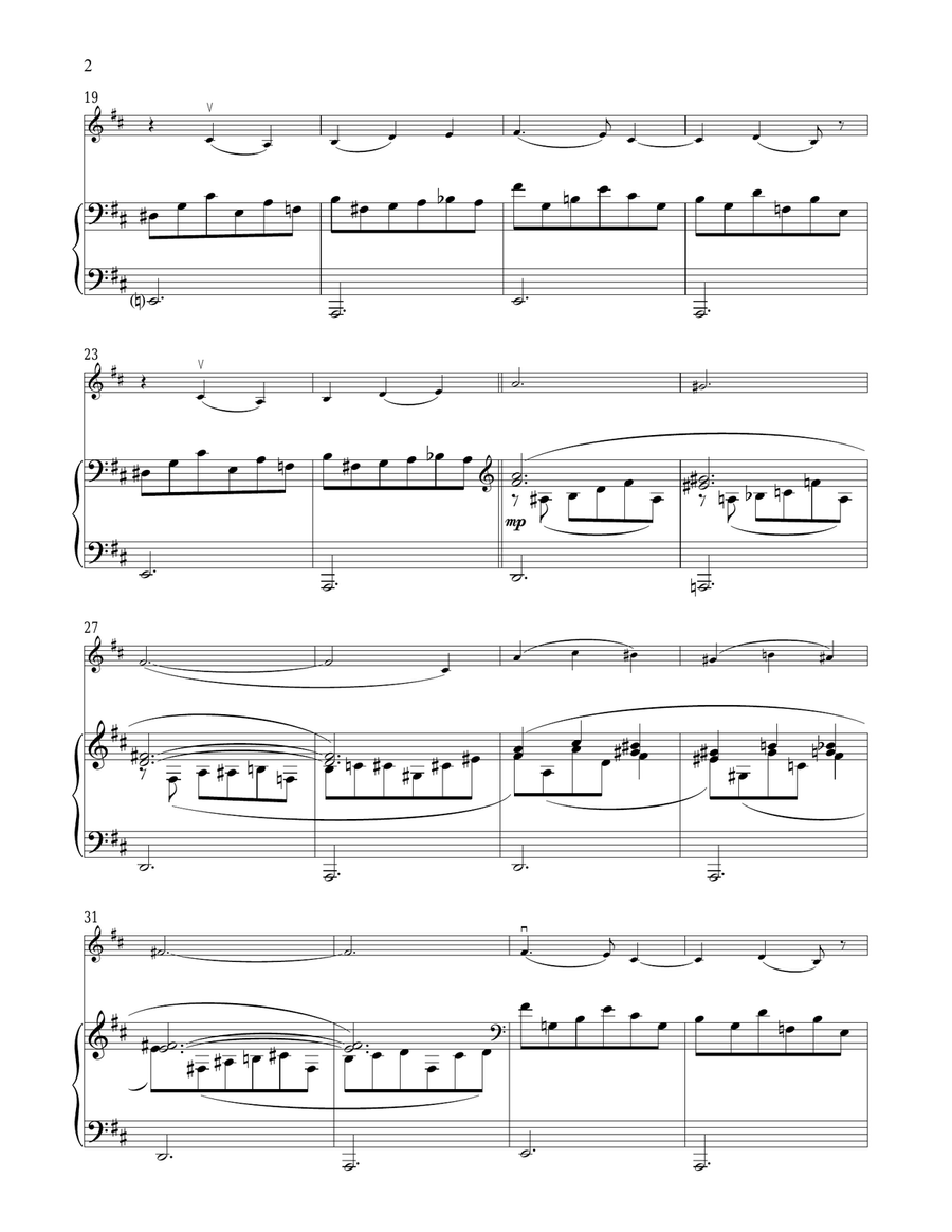 Night Waltz (from A Little Night Music) Violin Solo scores gallery preview page 2