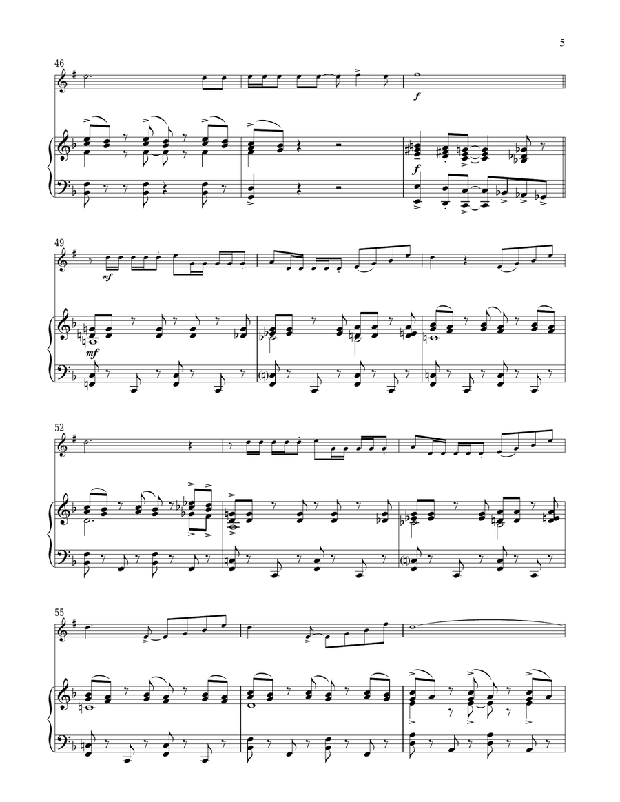 Everybody Says Don't (from Anyone Can Whistle) Trumpet Solo scores gallery preview page 5