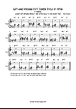 Left-hand Voicings II V I Chords Cycle of fifths - A position - 3rd in bass