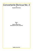 Concertante Boricua No. 2 For Symphony Orchestra