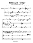 Telemann: Sonata in F Major for Bassoon & Piano