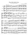 Sheep May Safely Graze for Flute Trio