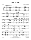 One by One (arr. Mark Taylor) - Piano