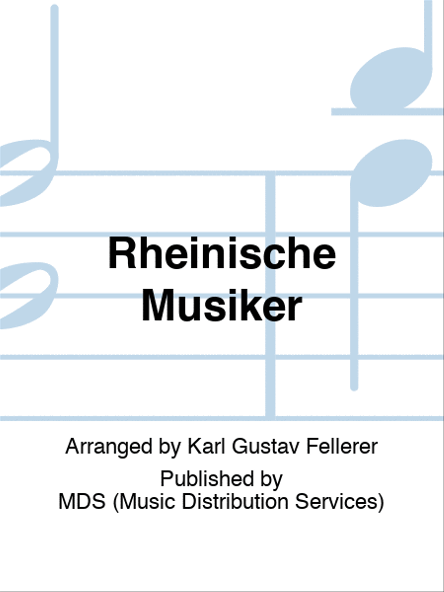 Rheinische Musiker School and Community scores gallery preview page 1