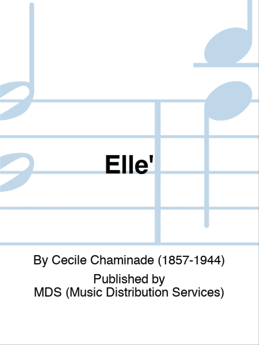 Elle' Piano Duet scores gallery preview page 1
