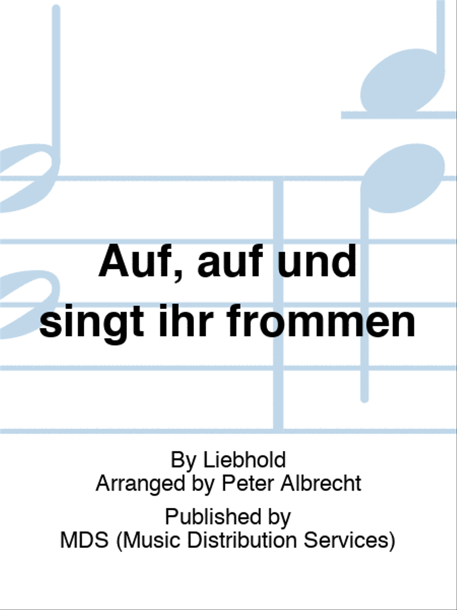 Auf, auf und singt ihr frommen String Orchestra scores gallery preview page 1