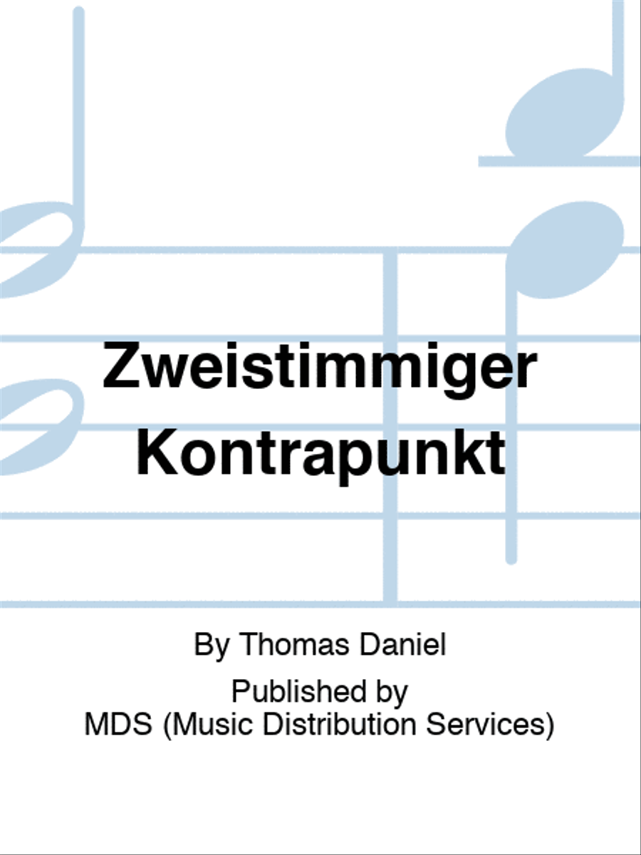 Zweistimmiger Kontrapunkt School and Community scores gallery preview page 1