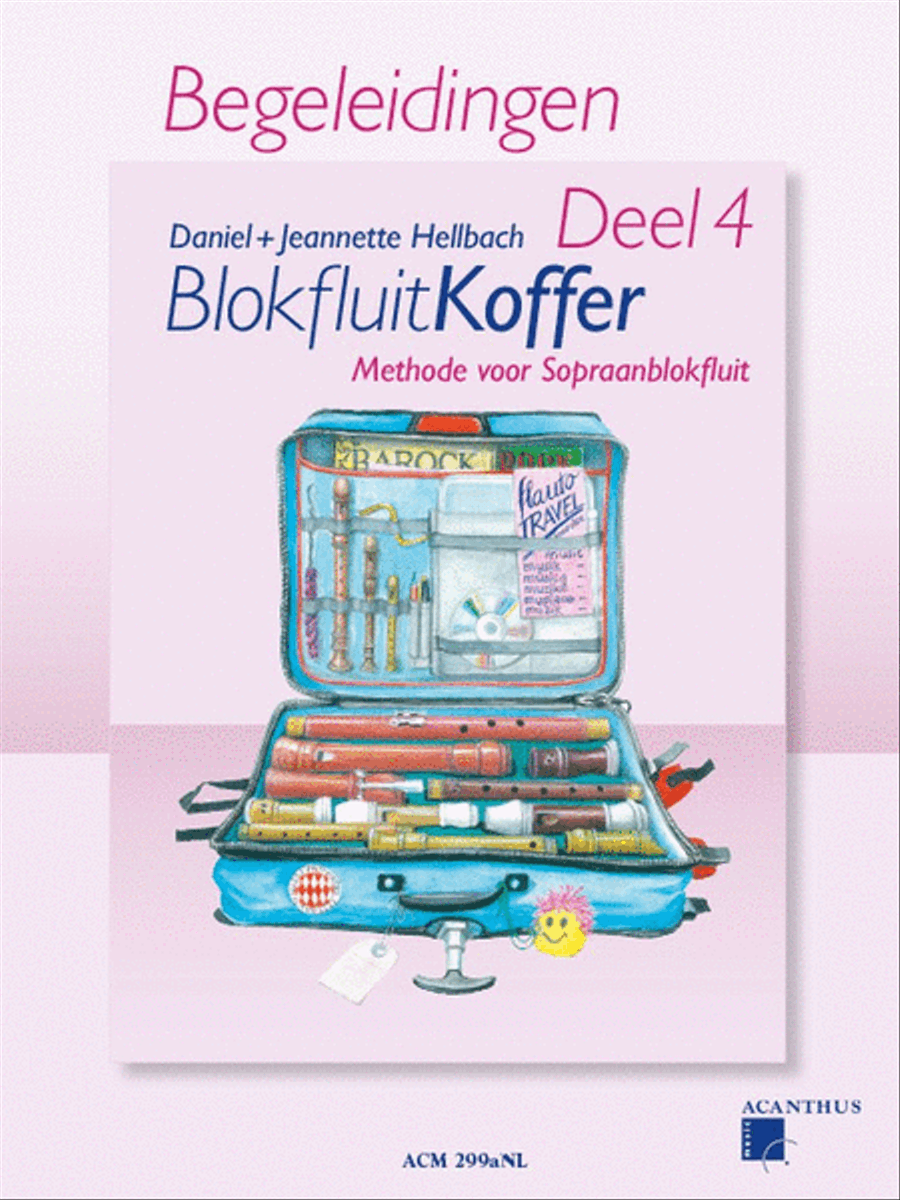 Blokfluitkoffer 4 - Begeleidingen Soprano Recorder scores gallery preview page 1