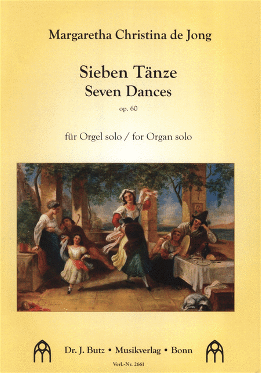 Sieben Tanze Organ scores gallery preview page 1