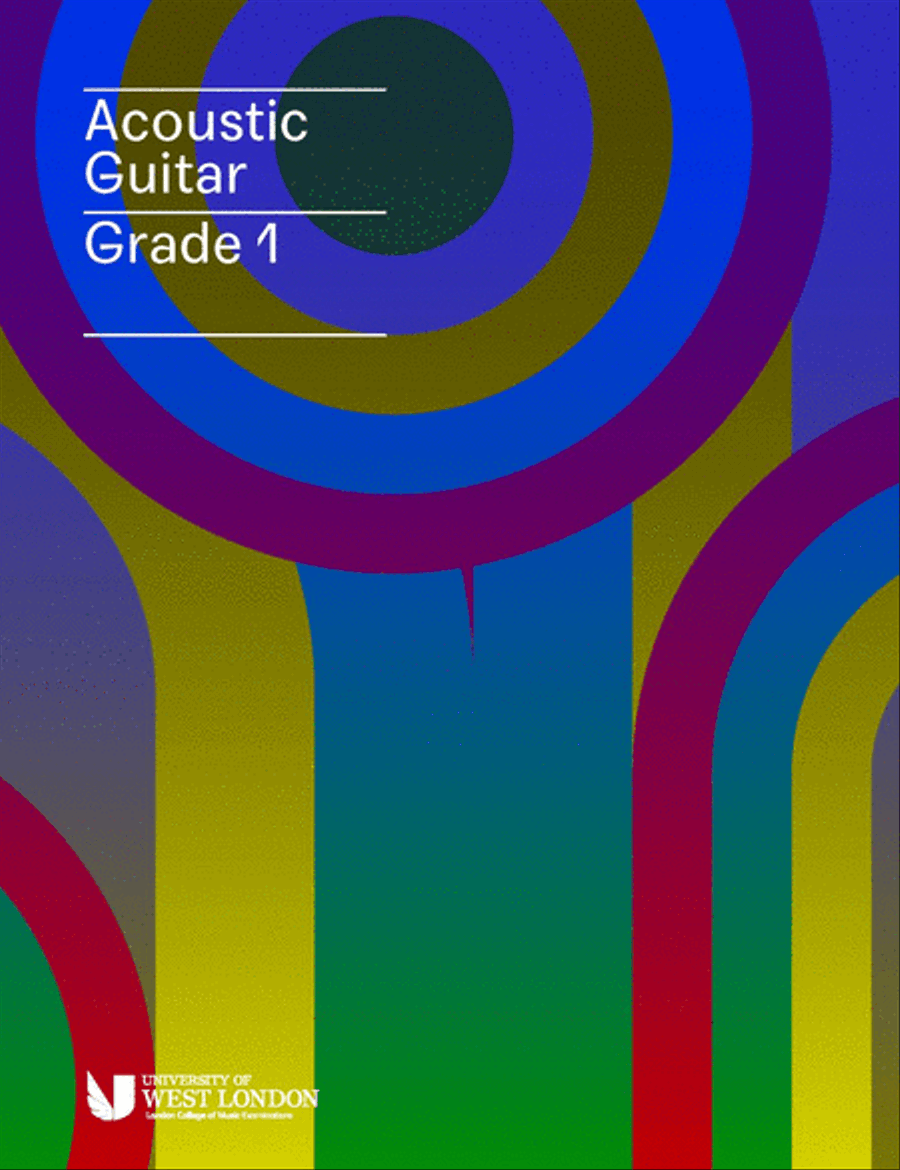 LCME Acoustic Guitar Handbook Grade 1 2020 School and Community scores gallery preview page 1