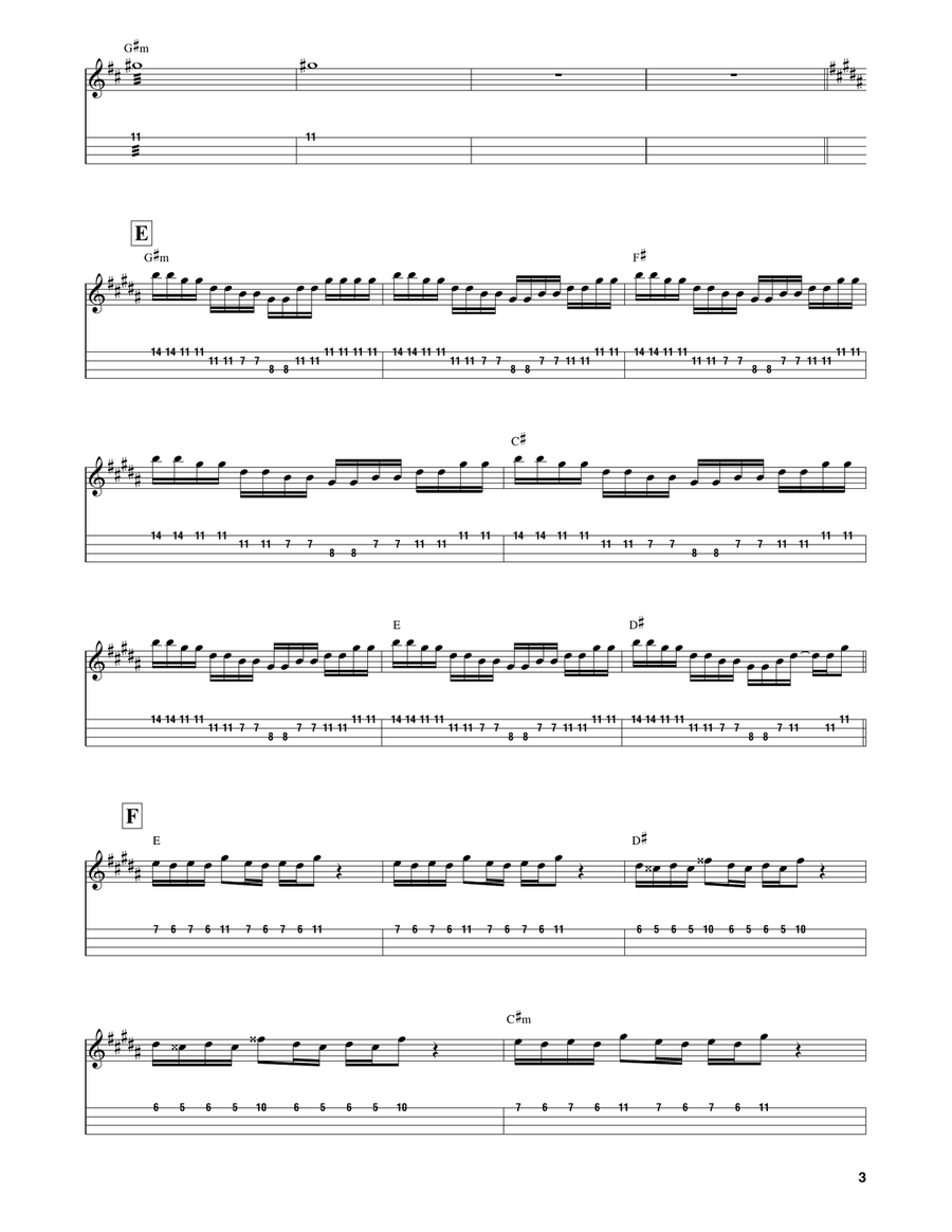 Resistance Resistance Ukulele scores gallery preview page 3