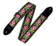 Woven Cotton Guitar Strap – Pink Rosa