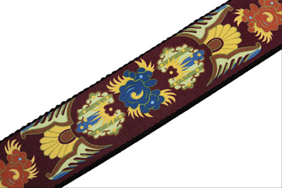 Polyester Guitar Strap – Floral Musical Instruments scores gallery preview page 3