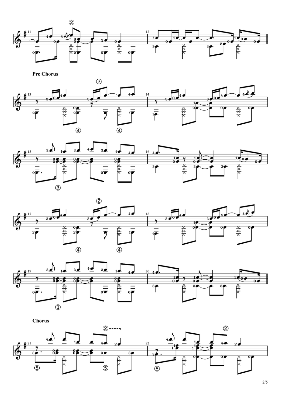 Say You Won't Let Go Say You Won't Let Go Acoustic Guitar scores gallery preview page 2