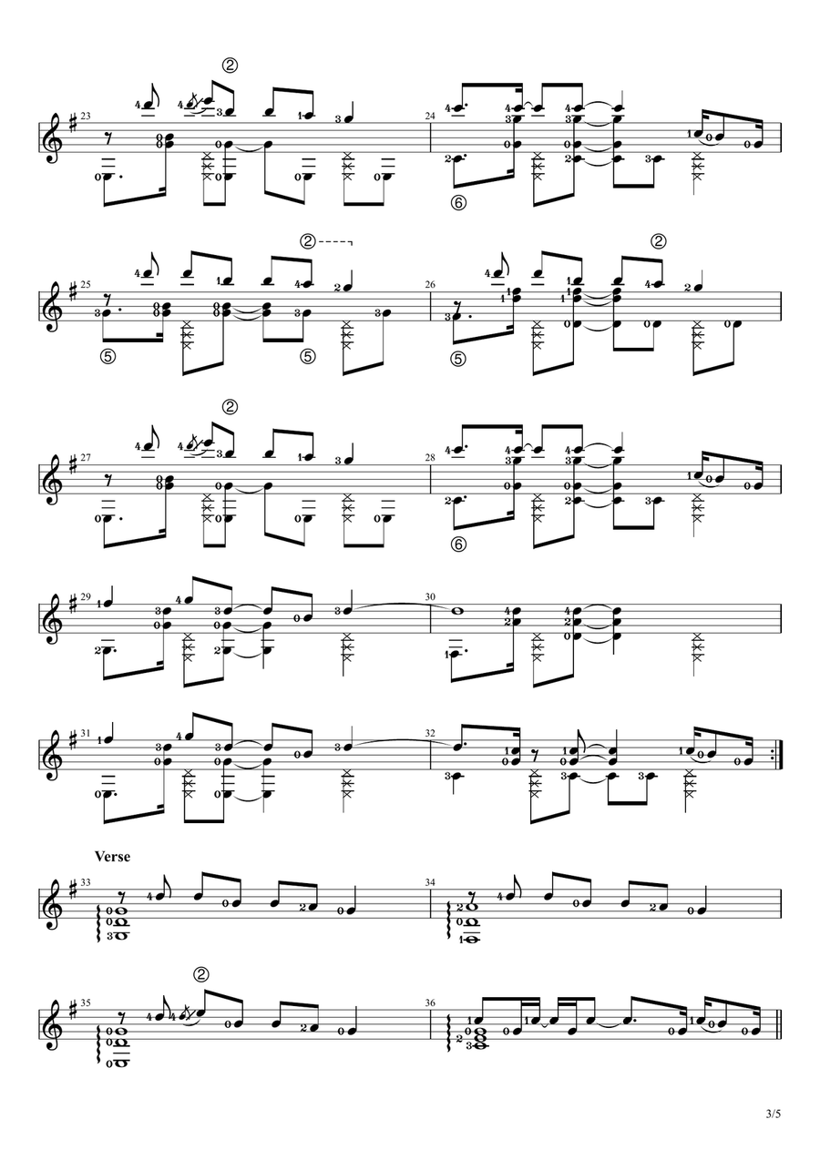 Say You Won't Let Go Say You Won't Let Go Acoustic Guitar scores gallery preview page 3