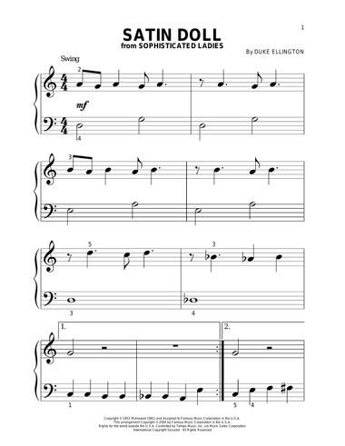 Satin Doll (from Sophisticated Ladies)