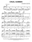 Cruel Summer mini preview