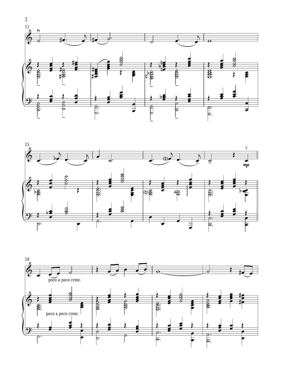 Climb Ev'ry Mountain (from The Sound of Music) Violin Solo scores gallery preview page 2